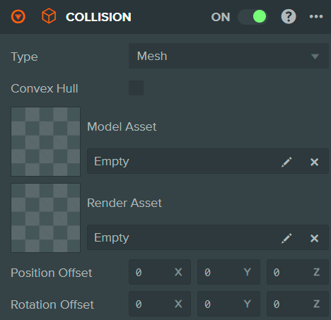 Collision Component (Mesh)