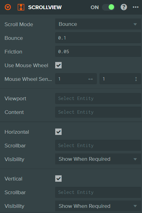 Scroll View Component