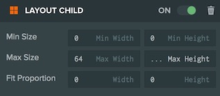 Layout Child Setup